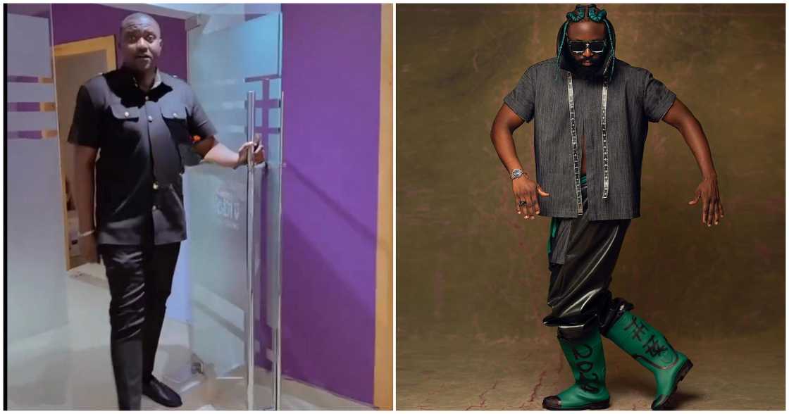 Actor John Dumelo Misses Shirt Button In Photo, Ghanaians Beg Him To Look In The Mirror Before Stepping Out Actor John Dumelo Misses Shirt Button In Photo, Ghanaians Beg Him To Look In The Mirror Before Stepping Out