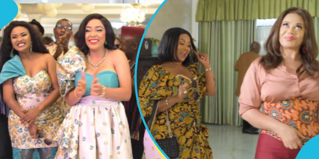 Nana Ama McBrown and Nadia Buari act together in movie