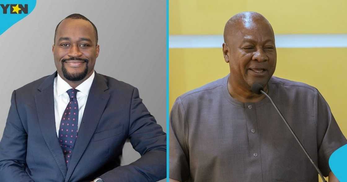 Theo Acheampong, Technical Advisor, Finance Minister, President John Mahama. Government of Ghana Theo Acheampong, Technical Advisor, Finance Minister, President John Mahama. Government of Ghana