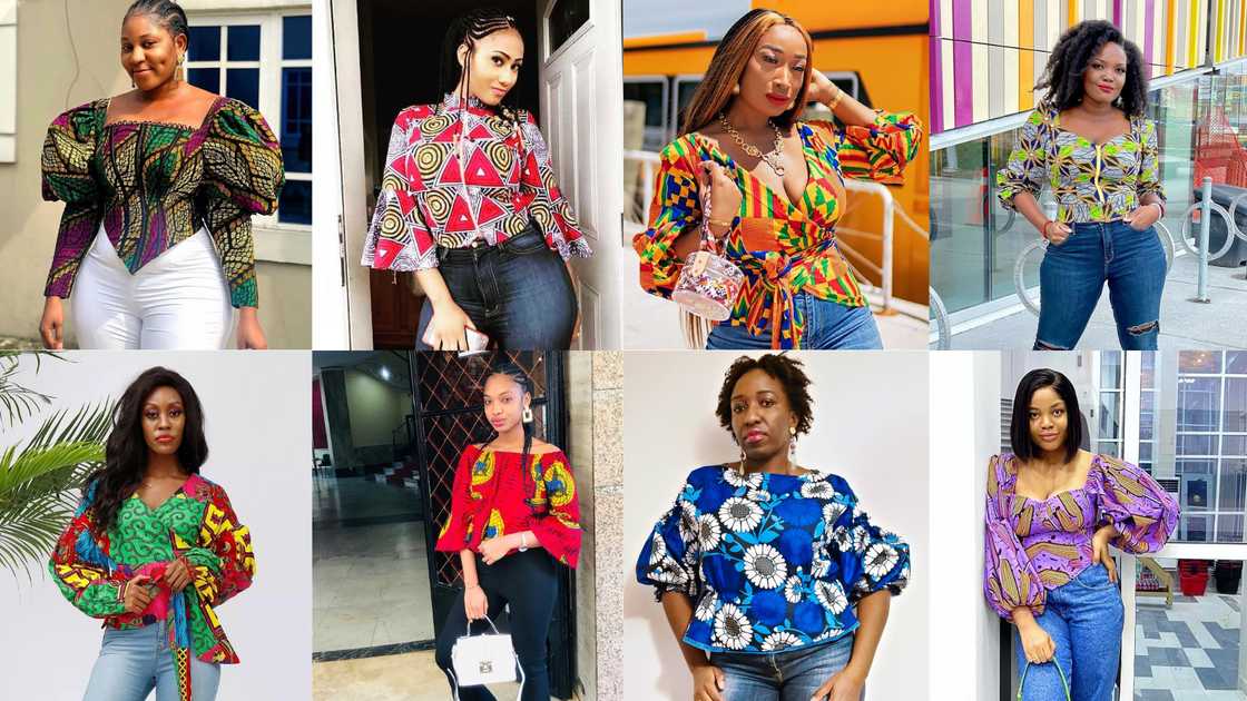 Chitenge tops for ladies best sale