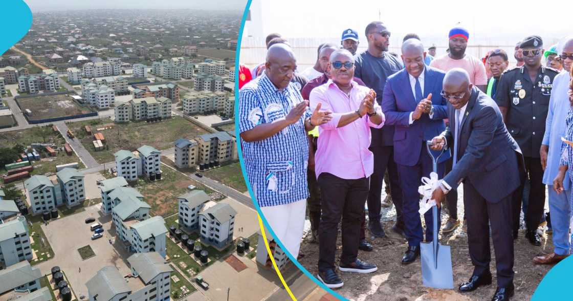 Mahamudu Bawumia, Kpone affordable housing, John Kufuor, Mahama, Mills, Decade of housing Mahamudu Bawumia, Kpone affordable housing, John Kufuor, Mahama, Mills, Decade of housing