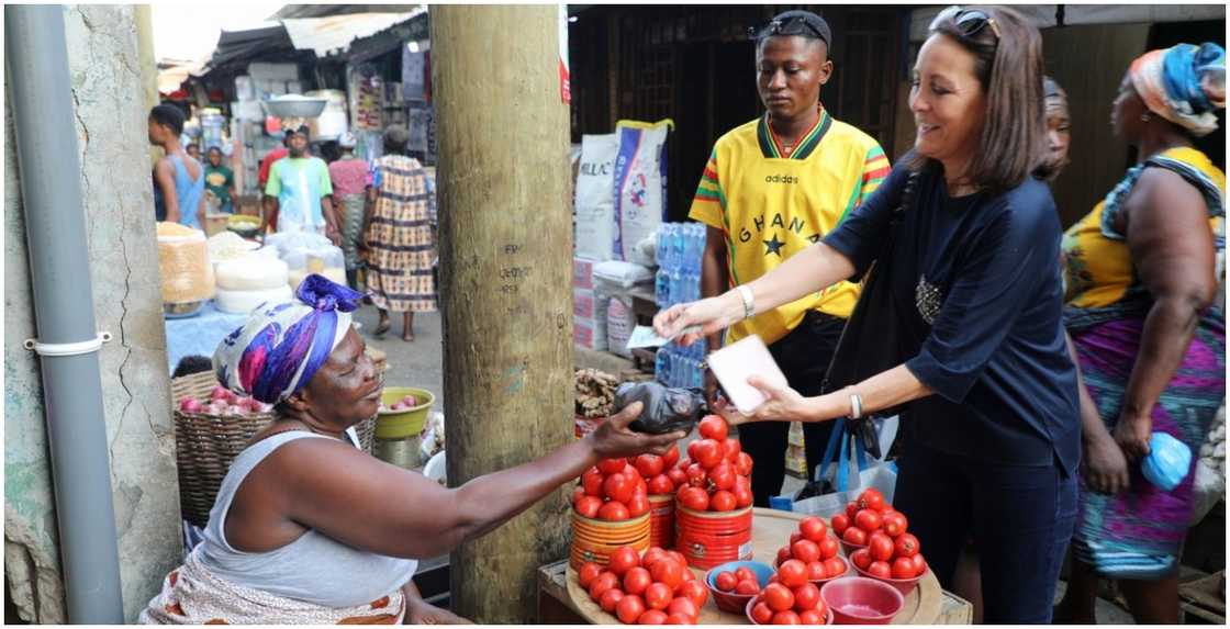 French Ambassador to Ghana Anne Sophie (Akosua) Avé French Ambassador to Ghana Anne Sophie (Akosua) Avé