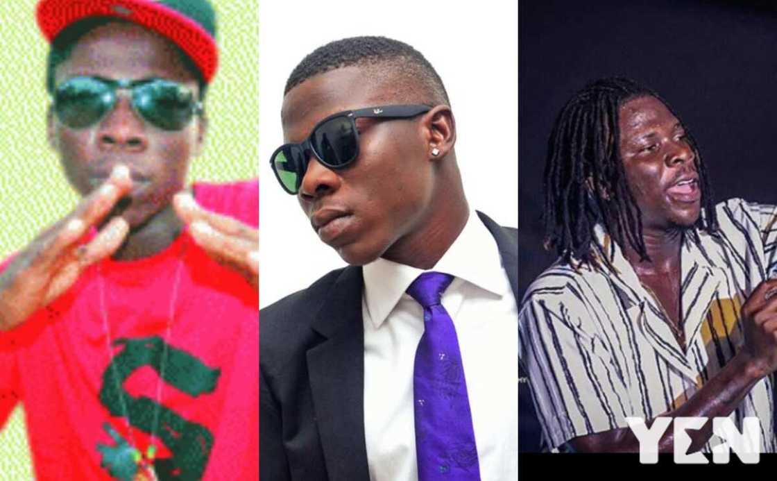 Throwback photos of top artistes in Ghana Throwback photos of top artistes in Ghana