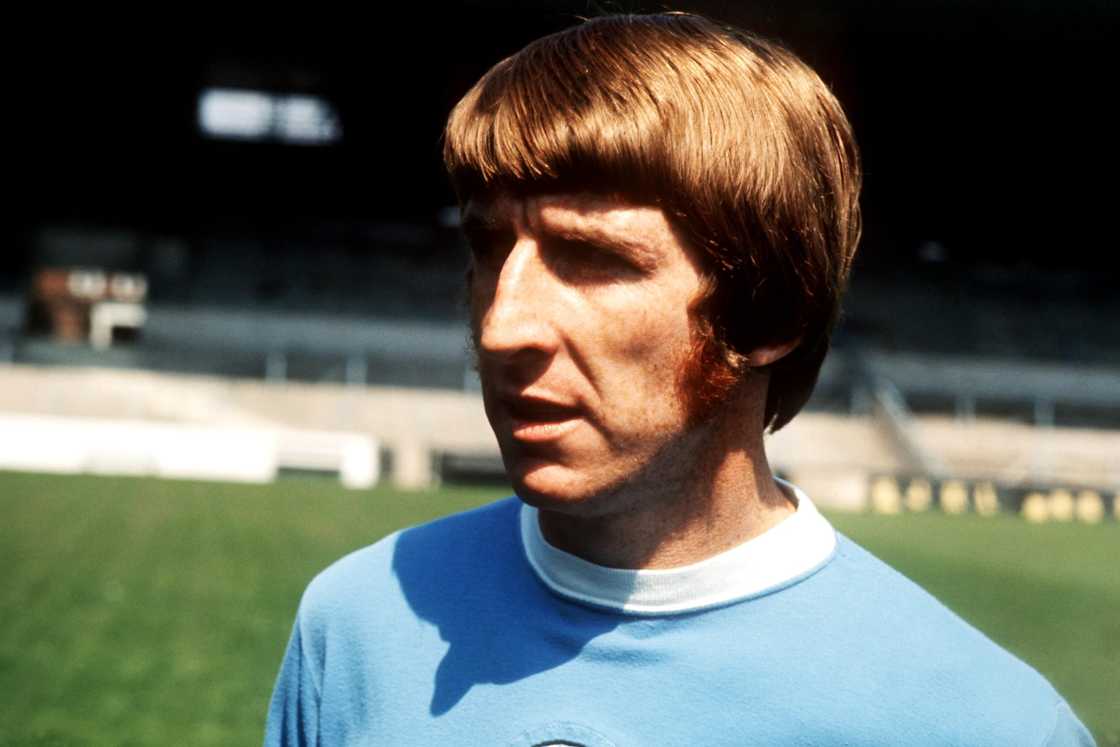 Wyn Davies, Manchester City. Photo by Peter Robinson