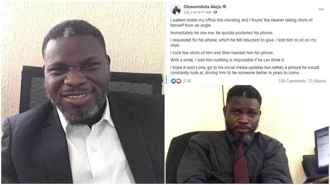 Many people said he inspired the worker Many people said he inspired the worker