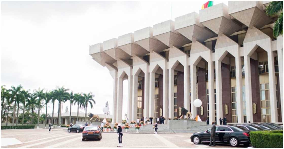 The presidential palace in Cameroon, Unity Palace