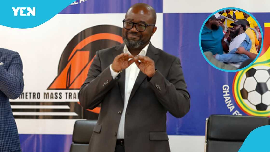 Kurt Okraku, Ghana's defeat to Gambia, Ghana football, Black Stars, Ghana vs Gambia, 2027 AFCON qualifier, Ghana 4-2 Gambia, Ghana football fans. Accra Sports Stadium, Ghana Football Association. Kurt Okraku, Ghana's defeat to Gambia, Ghana football, Black Stars, Ghana vs Gambia, 2027 AFCON qualifier, Ghana 4-2 Gambia, Ghana football fans. Accra Sports Stadium, Ghana Football Association.
