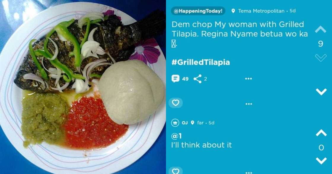 GH man sadly recounts how another guy used banku and tilapia to snatch his girlfriend GH man sadly recounts how another guy used banku and tilapia to snatch his girlfriend