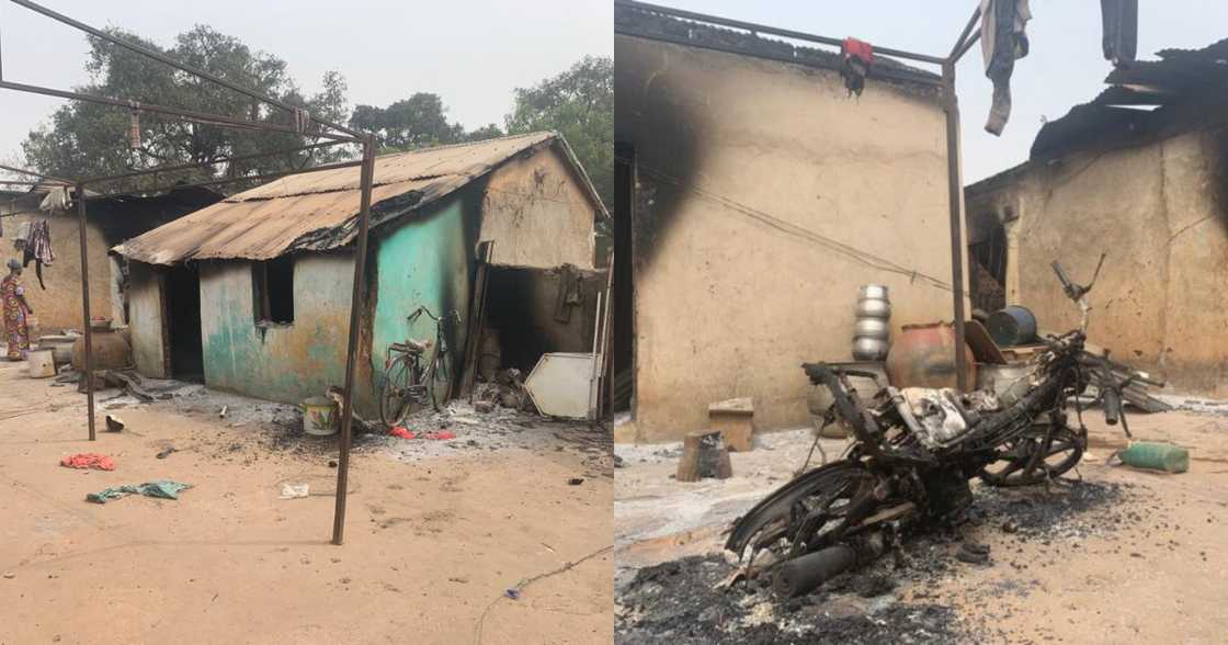 Twenty four houses burnt in chieftaincy dispute in Tamale Twenty four houses burnt in chieftaincy dispute in Tamale