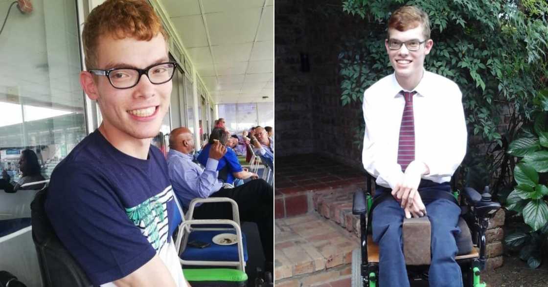 ‘Well Done, Ross’: Student With Cerebral Palsy Graduates With 14 Distinctions ‘Well Done, Ross’: Student With Cerebral Palsy Graduates With 14 Distinctions