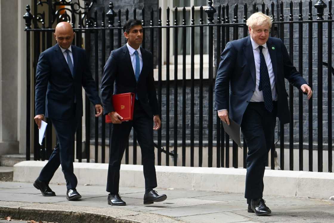 Rishi Sunak and Sajid Javid were two of the biggest names in Boris Johnson's cabinet Rishi Sunak and Sajid Javid were two of the biggest names in Boris Johnson's cabinet
