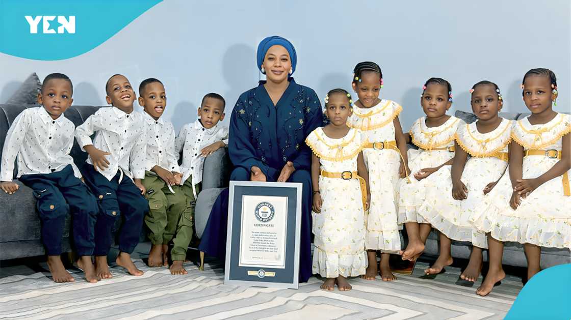 The world's first surviving nonuplets celebrate their fifth birthday milestone on May 4, 2026, nine kids at single birth, education, Mali, child