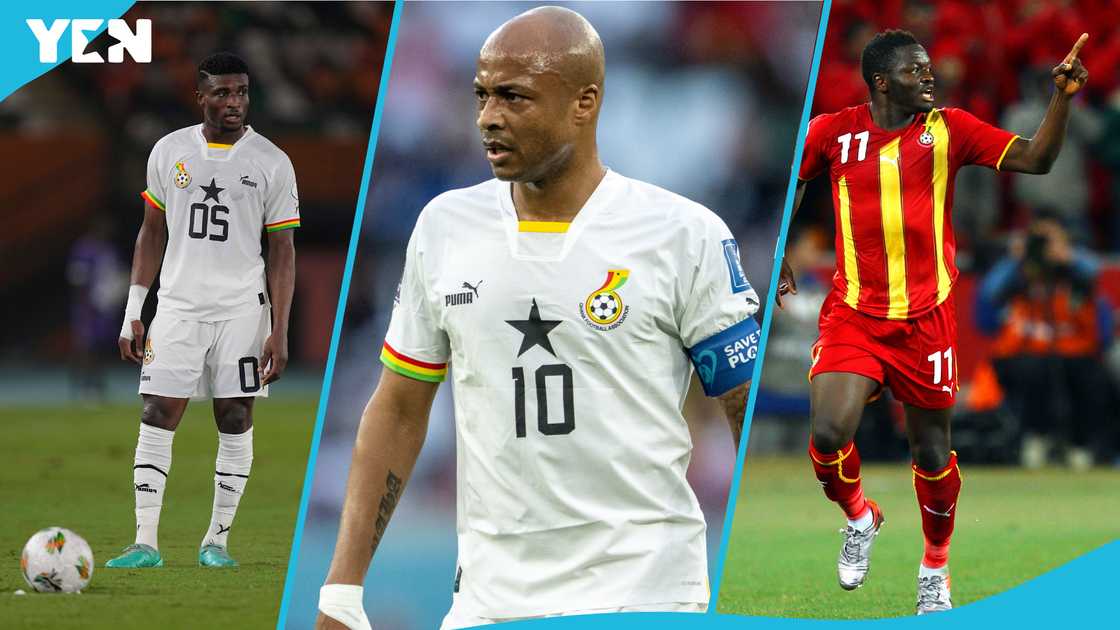 The top 7 most talented left-footed Ghanaian players of all time featuring Mohammed Kudus, Andre Ayew, and Sulley Muntari The top 7 most talented left-footed Ghanaian players of all time featuring Mohammed Kudus, Andre Ayew, and Sulley Muntari