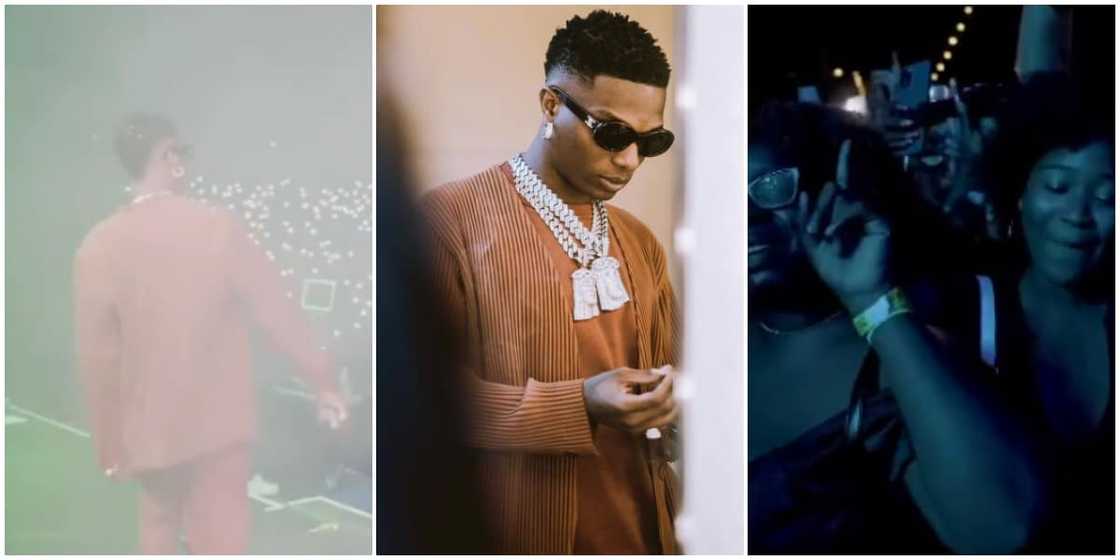 Wizkid makes fans go wild in New York