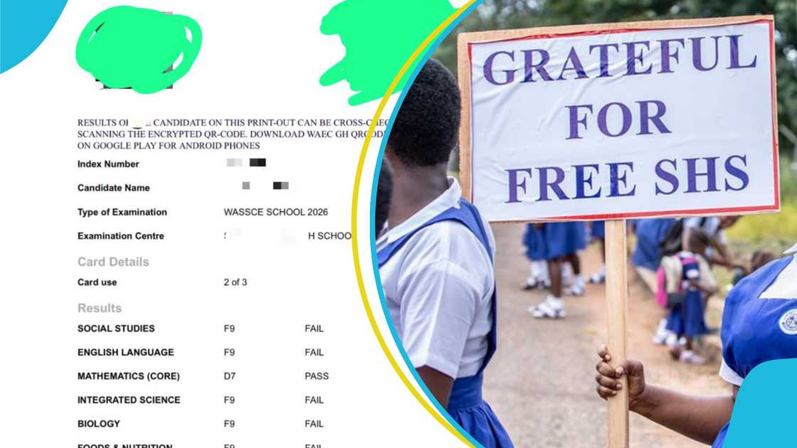 Nana Aba Anamoah, 2026 WASSCE Results, Ghanaian media personalities, Legon admission, KNUST admission, Tertiary schools
