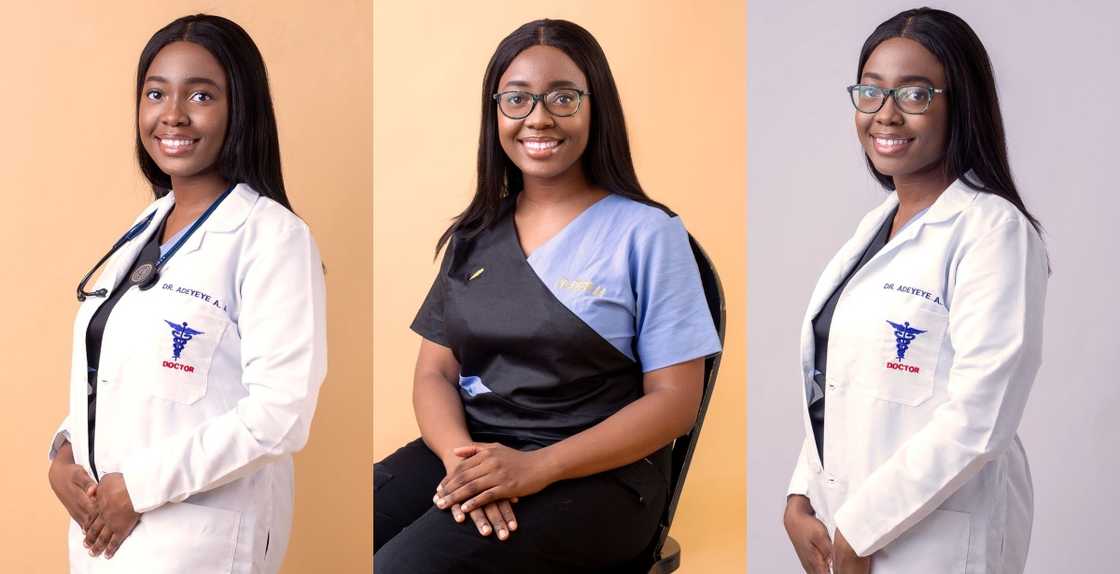 Adebisi Adeyeye: Stunning lady Causes Traffic Online as she Graduates as Medical Doctor Adebisi Adeyeye: Stunning lady Causes Traffic Online as she Graduates as Medical Doctor
