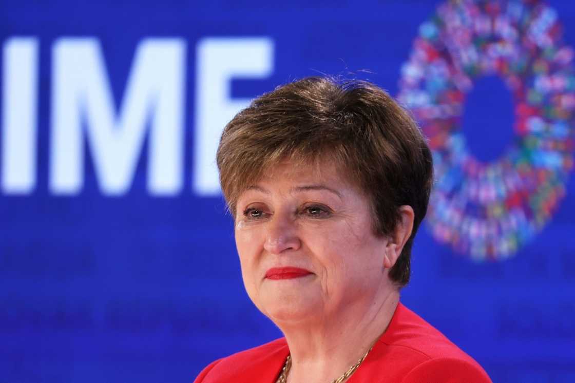 Kristalina Georgieva spoke ahead of the World Bank and IMF's semi-annual meetings of global financial leaders in Washington