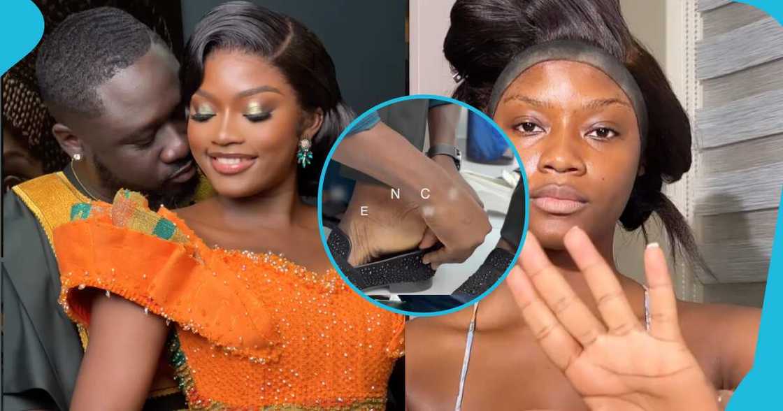 Ghanaian couple Wesley Kesse and Linda Baah Ghanaian couple Wesley Kesse and Linda Baah