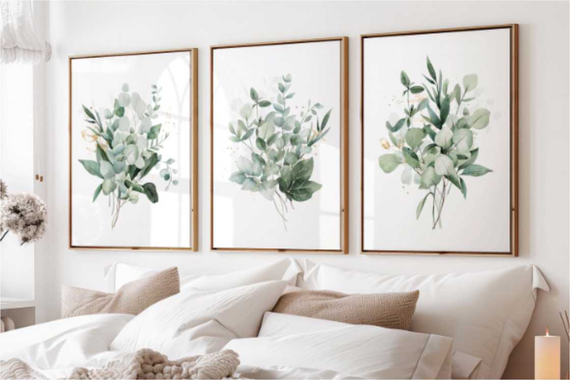 Botanical partition art Botanical partition art