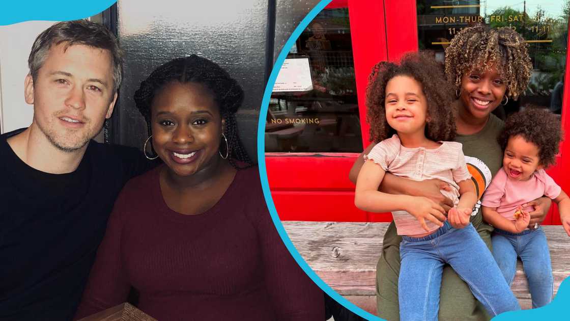 Matt McCusker with his wife Brittany (L). Brittany and her two kids (R). Matt McCusker with his wife Brittany (L). Brittany and her two kids (R).