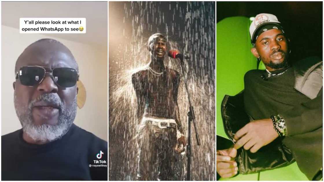 The man sang with a straight face. The man sang with a straight face.