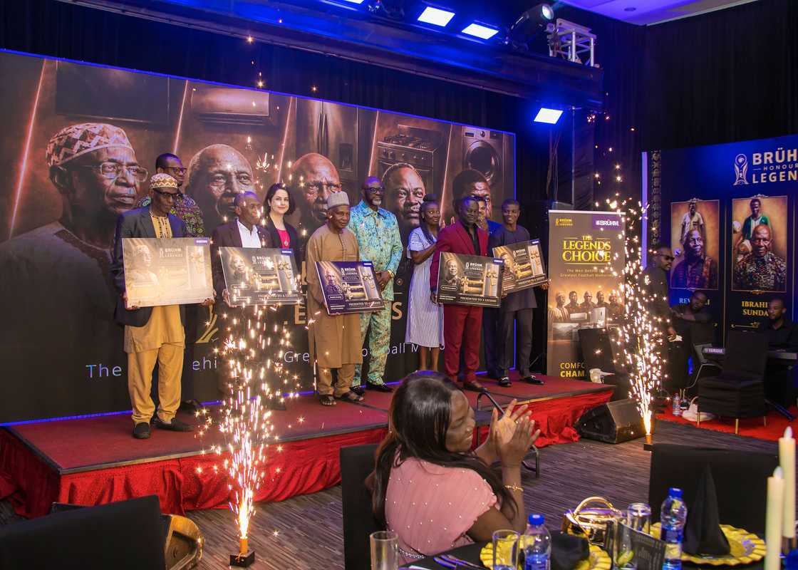 Celebrating greatness: BRÜHM honours Ghana's football legends before it's too late
