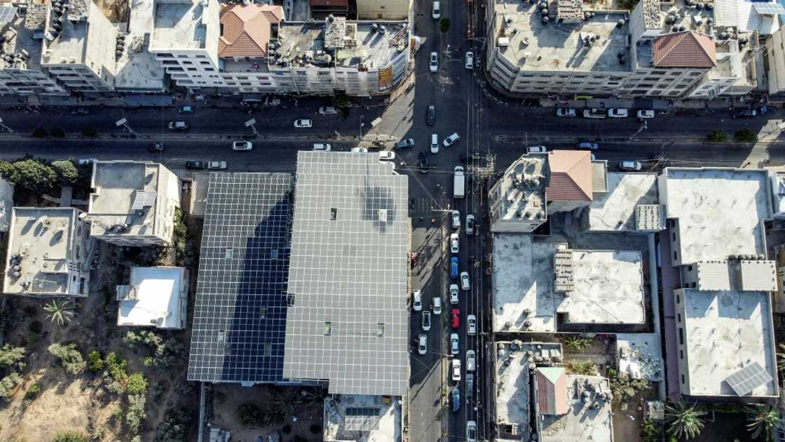 Around a fifth of Gazans have installed solar power in their homes Around a fifth of Gazans have installed solar power in their homes