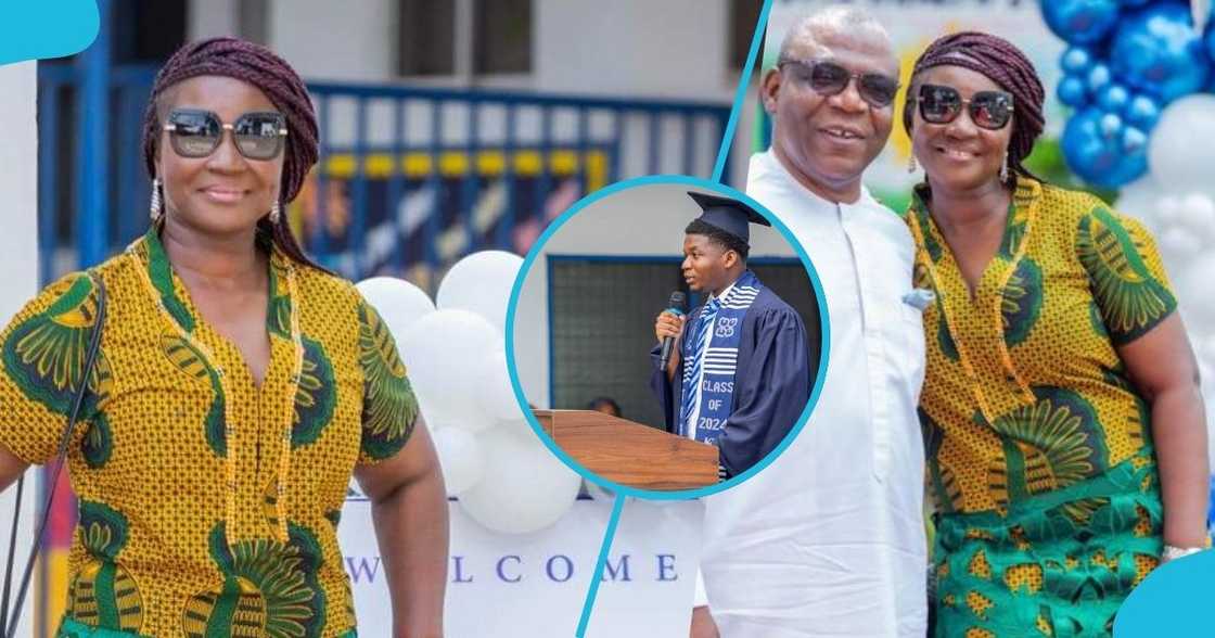 Joyce Bawa Mogtari celebrates son on graduation