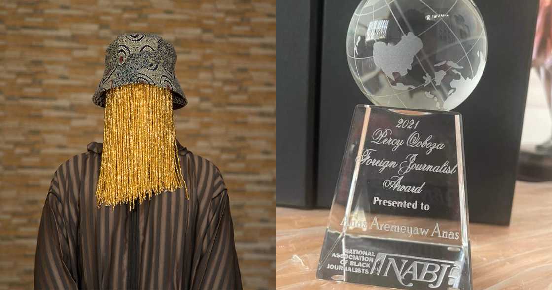 Anas Aremeyaw Anas awarded 2021 foreign best journalist in US Anas Aremeyaw Anas awarded 2021 foreign best journalist in US