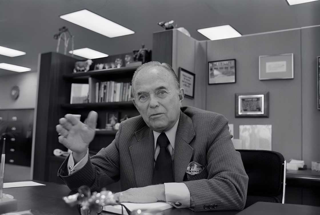 Ray Kroc, the Chairman of the Board of the McDonald's Corporation Ray Kroc, the Chairman of the Board of the McDonald's Corporation