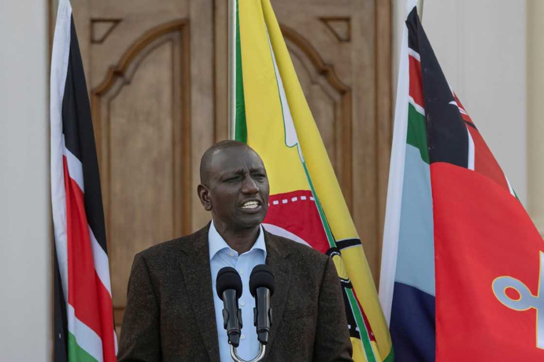 Kenyan President William Ruto said the EU trade deal 'ensures a stable market for industrialists, for our farmers, and also industrialists in the European Union' Kenyan President William Ruto said the EU trade deal 'ensures a stable market for industrialists, for our farmers, and also industrialists in the European Union'