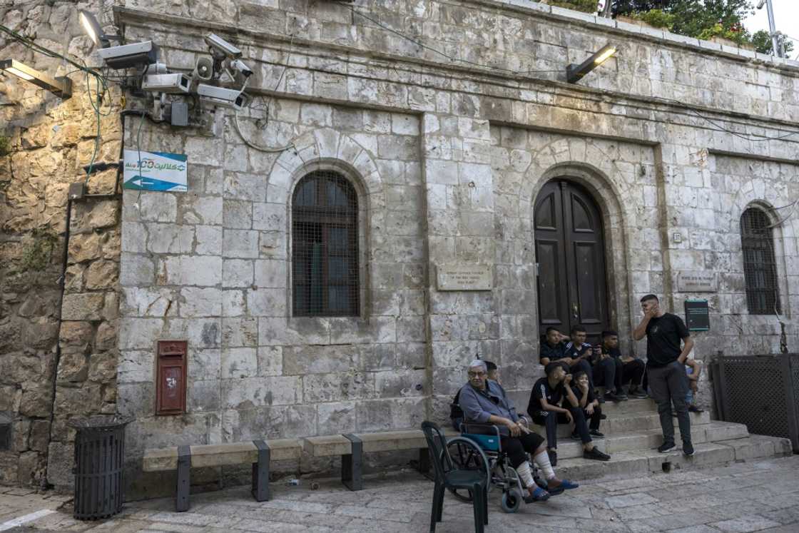 Surveillance in annexed east Jerusalem's Old City