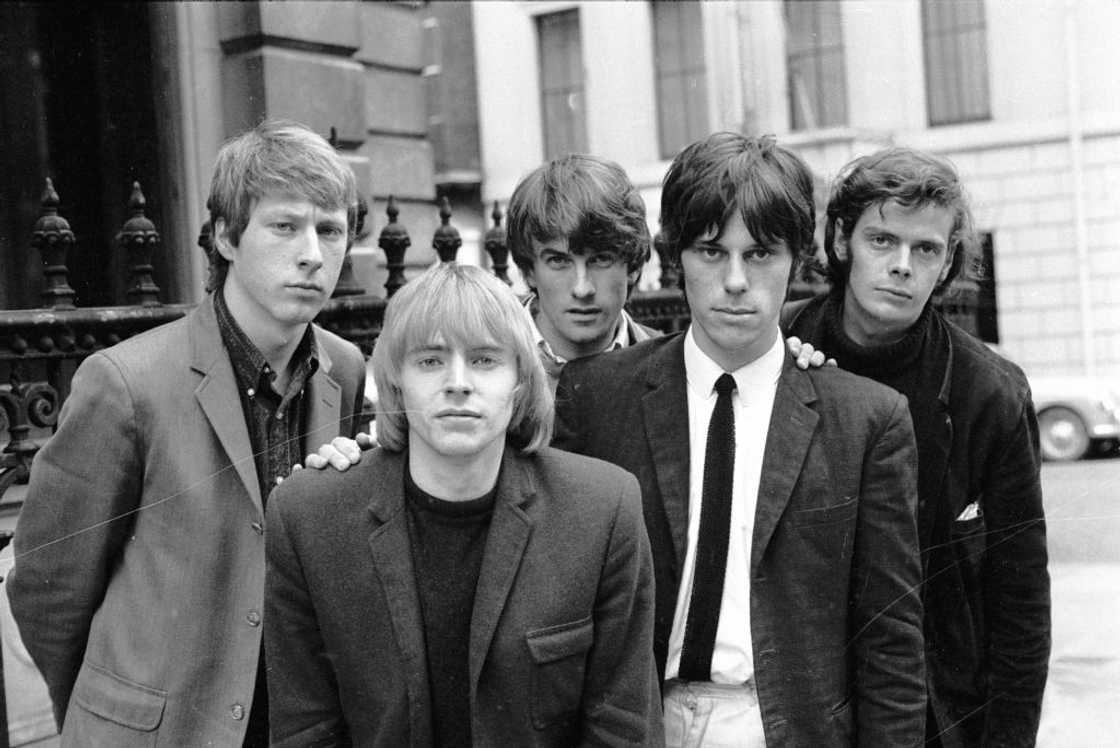 The Yardbirds posing for a photo The Yardbirds posing for a photo