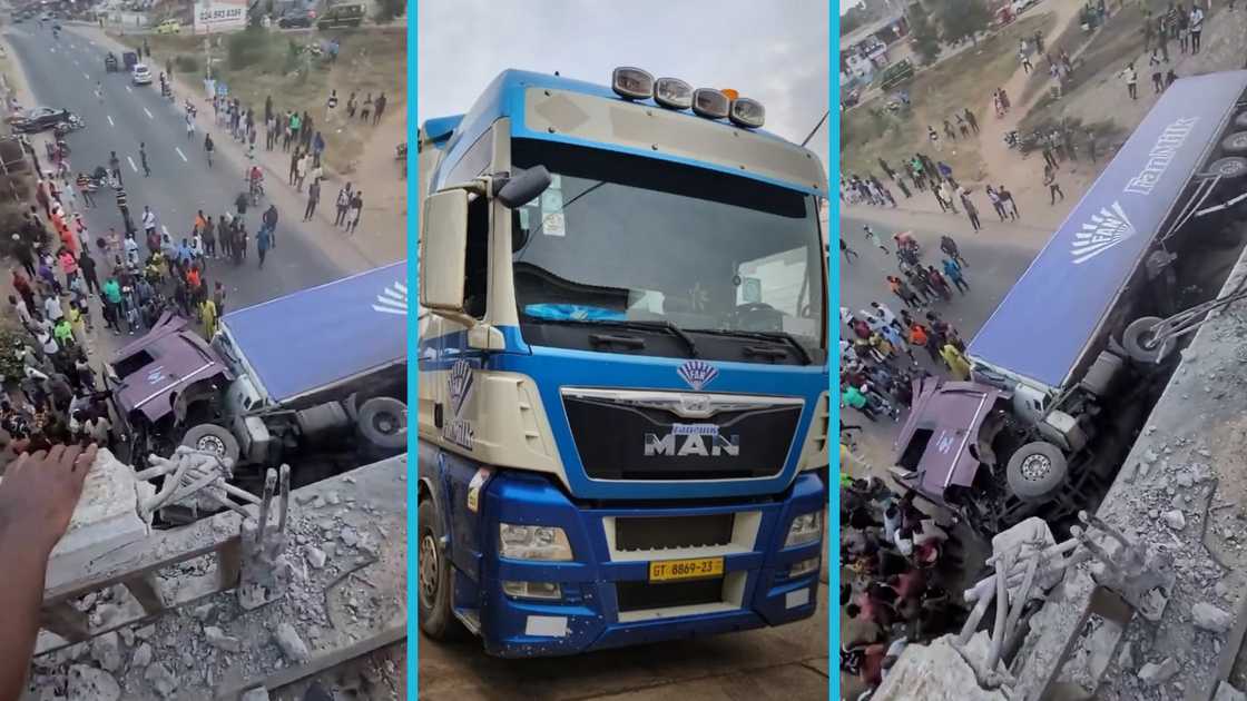 Fan Milk, Achimota Overhead Bridge accident, Adwenpa Transport Services Limited, Truck driver Fan Milk, Achimota Overhead Bridge accident, Adwenpa Transport Services Limited, Truck driver
