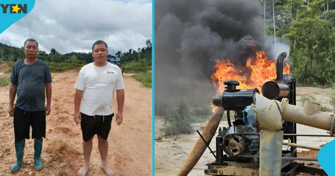 Chinese nationals, illegal mining, galamsey, Tano Anwia Forest Reserve, Jomoro District, Western North Chinese nationals, illegal mining, galamsey, Tano Anwia Forest Reserve, Jomoro District, Western North