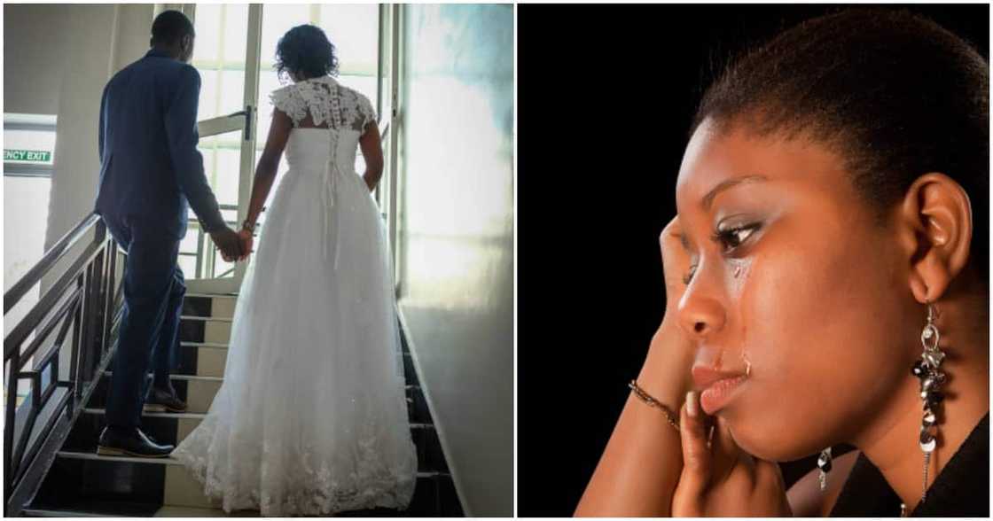 Bride dumped Bride dumped