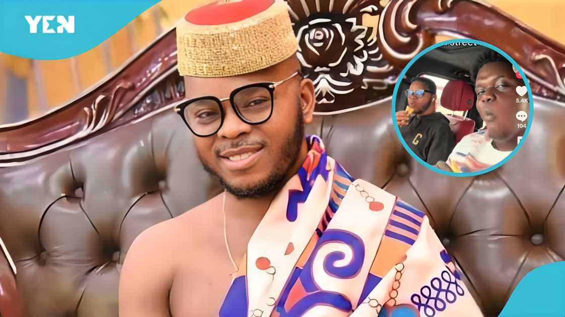 Bishop Obinim, Bishop Obinim son, Kofi Broke man, Ghanaian snacks, father-son bonding, TikTok viral video, International God's Way Church Bishop Obinim, Bishop Obinim son, Kofi Broke man, Ghanaian snacks, father-son bonding, TikTok viral video, International God's Way Church