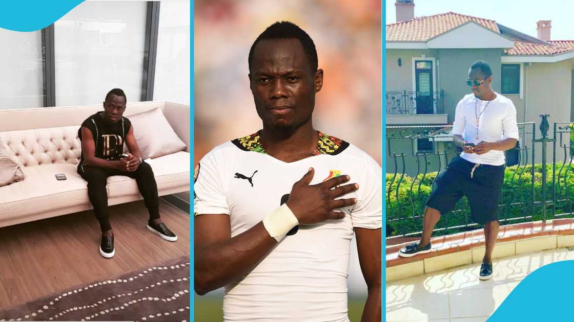 Inside Ghanaian Footballer Emmanuel Agyemang-Badu's Mansion In Ghana