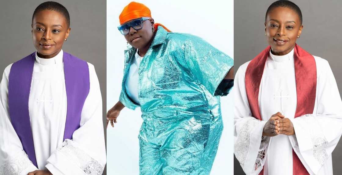 Reverend Akua: Ghanaian Female Pastor Causes Massive Stir Online as 'Case' by Teni is Used in Worship song Reverend Akua: Ghanaian Female Pastor Causes Massive Stir Online as 'Case' by Teni is Used in Worship song