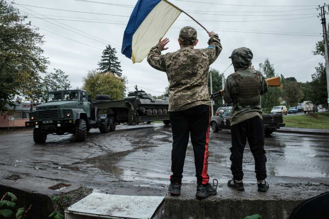 Kyiv said its forces had recaptured a village in the eastern Donetsk region Kyiv said its forces had recaptured a village in the eastern Donetsk region