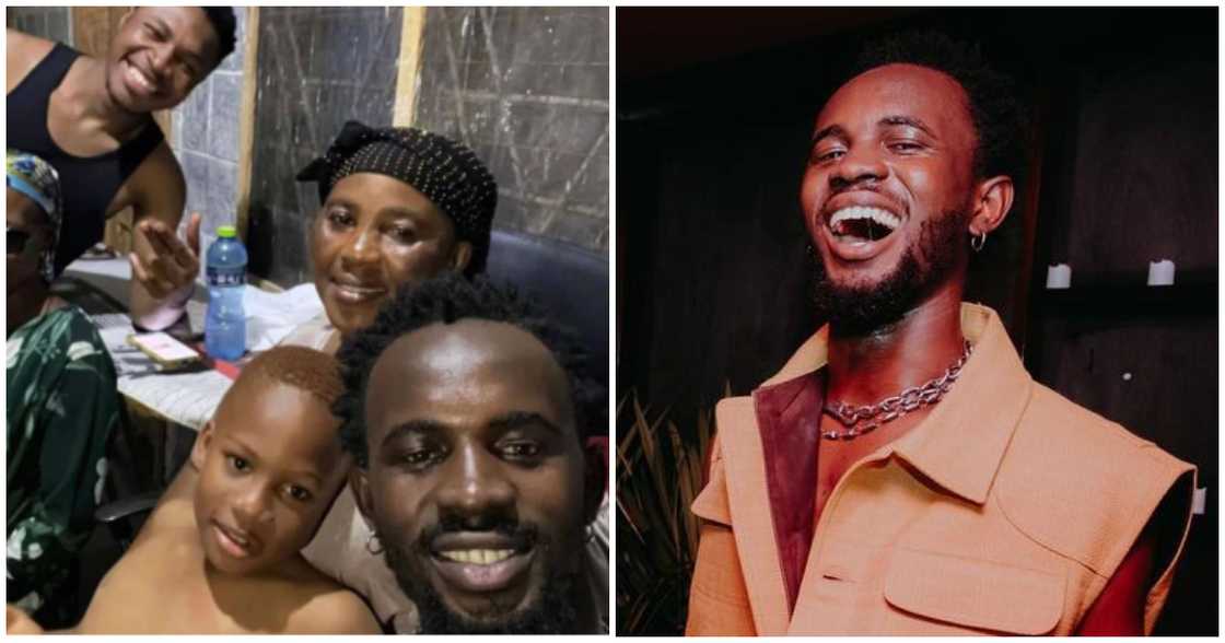 Black Sherif's mother's TikTok Black Sherif's mother's TikTok