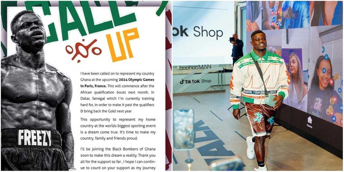 Freezy Macbones to compete for Ghana at 2024 Olumpic games Freezy Macbones to compete for Ghana at 2024 Olumpic games
