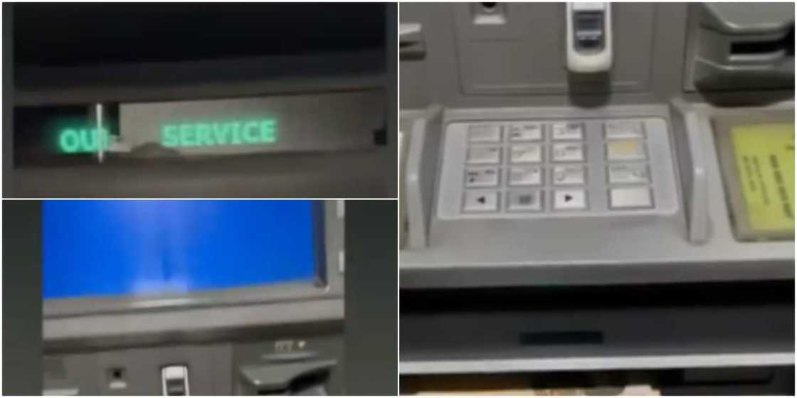 ATM dispensing cash despite being out of service ATM dispensing cash despite being out of service
