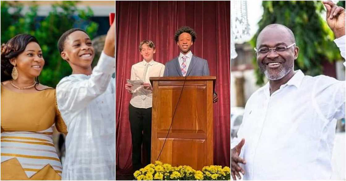 Ken Agyapong and Adwoa Safo's son Kelvin Ken Agyapong and Adwoa Safo's son Kelvin