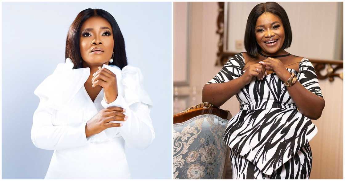 Ohemaa Mercy: Gospel Musician Slays Majestically In a White Dress That Costs GHC 995 Ohemaa Mercy: Gospel Musician Slays Majestically In a White Dress That Costs GHC 995