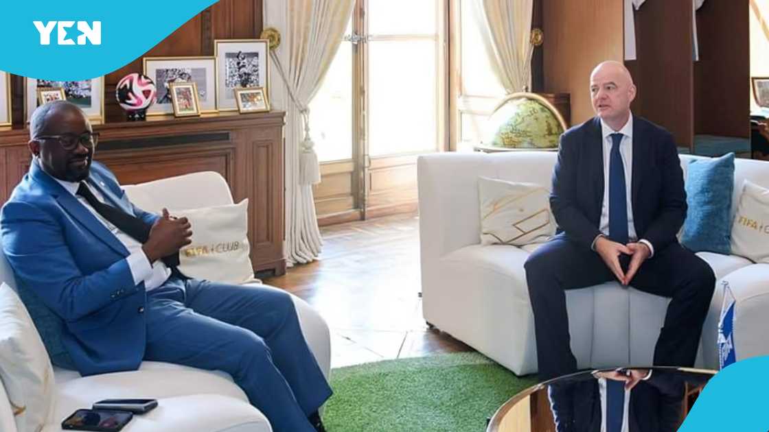 GFA President Kurt Okraku, GFA 3rd term proposal, Jerome Otchere blasts GFA, Ghana footballer, Gianni Infantino GFA President Kurt Okraku, GFA 3rd term proposal, Jerome Otchere blasts GFA, Ghana footballer, Gianni Infantino
