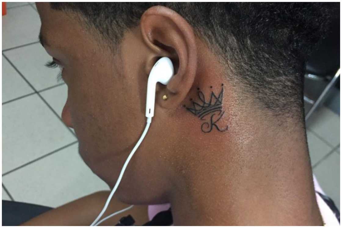 Neck tattoos for men Neck tattoos for men