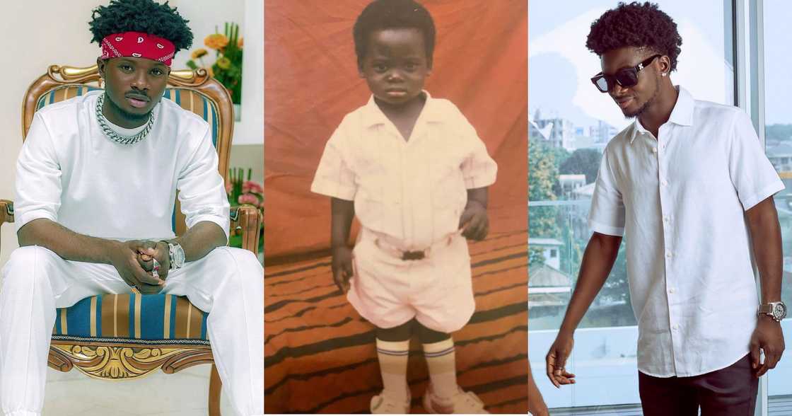 Kuami Eugene: Hilarious Childhood Photo Of Highlife Singer Stirs REactions Kuami Eugene: Hilarious Childhood Photo Of Highlife Singer Stirs REactions