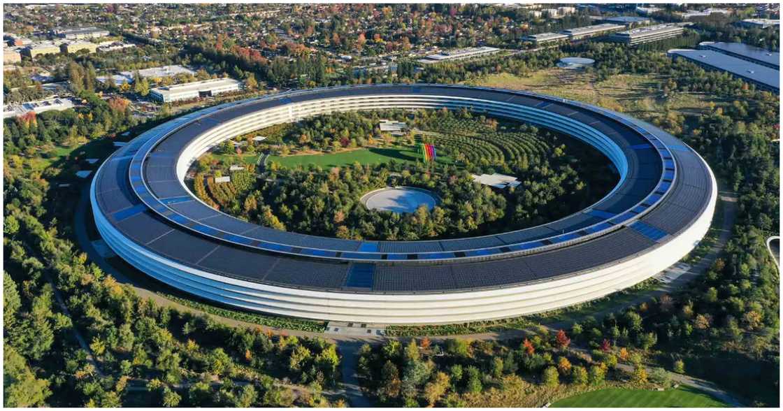 The Apple Park in California