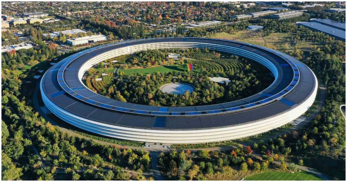 The Apple Park in California The Apple Park in California